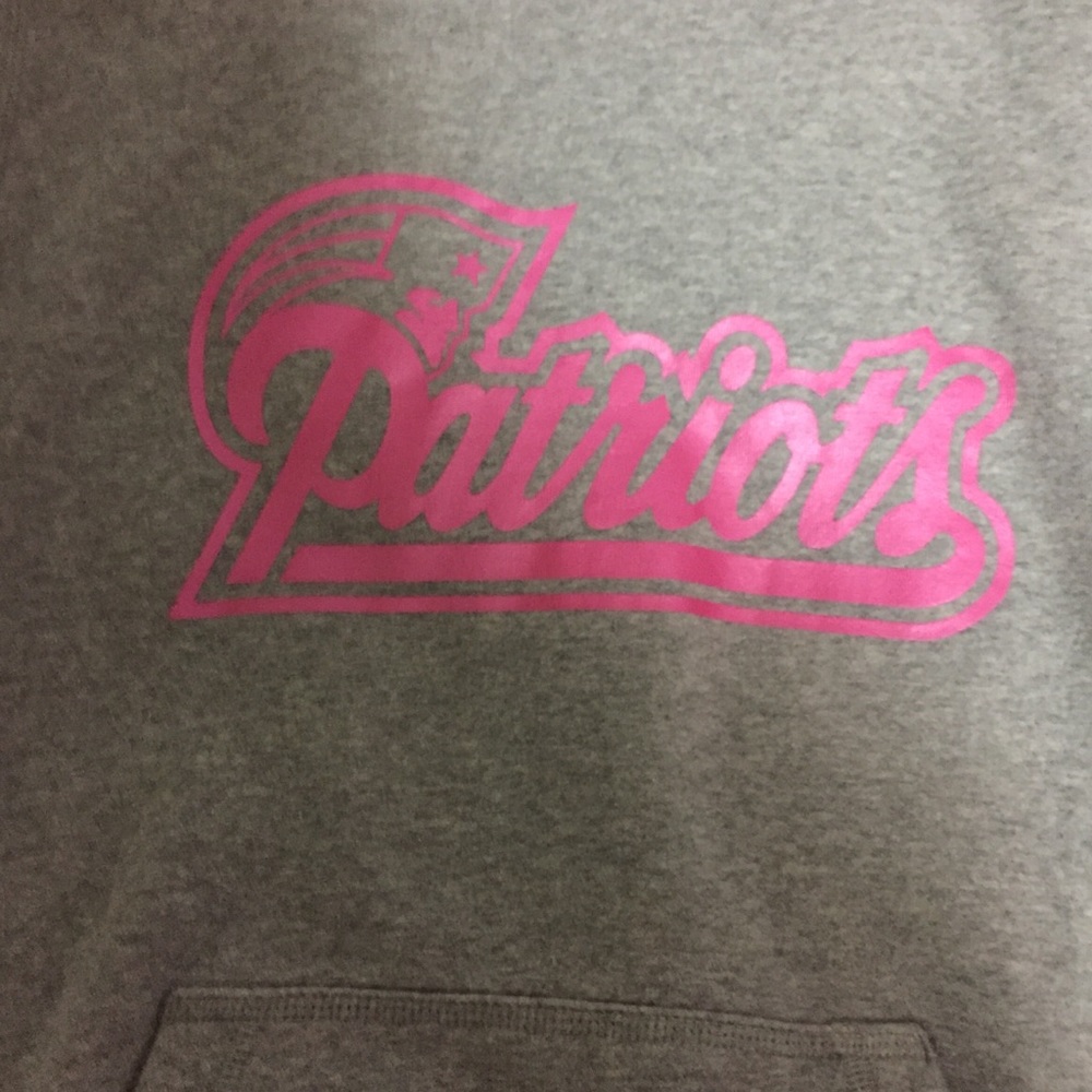 Patriots breast cancer awareness hoodie